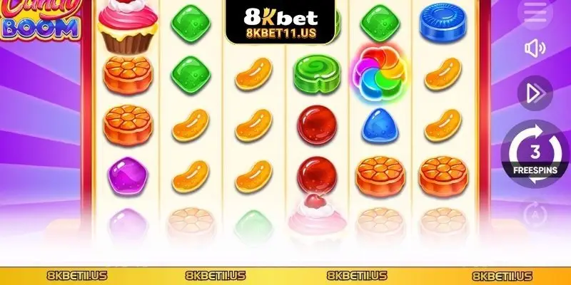 Nổ Hũ PG2 - Tụ Điểm Giải Trí Chất Lượng Nhất 8KBET Game Candy Boom có tỷ lệ thưởng cao